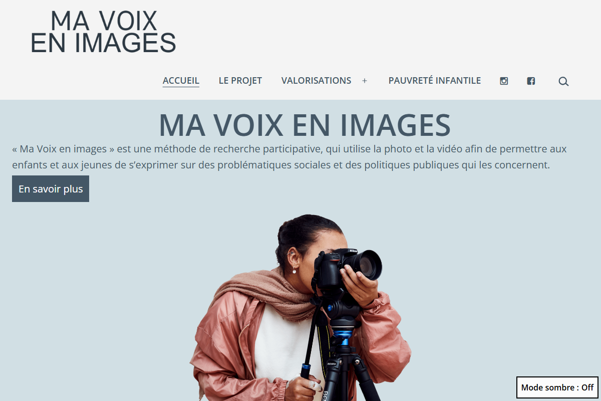 Ma voix en images